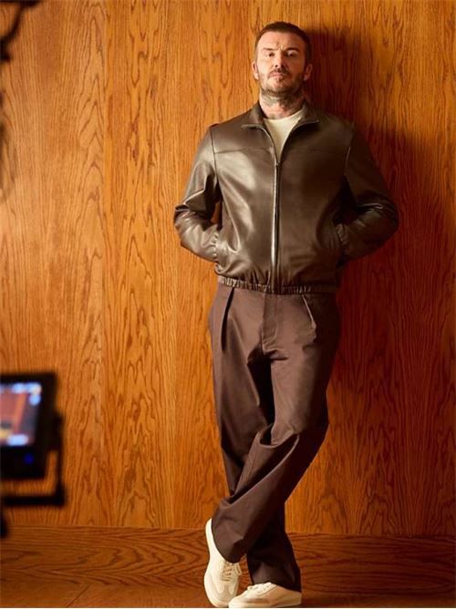 Giacca in pelle nappa BOSS by Beckham Hugo Boss | 50562919210